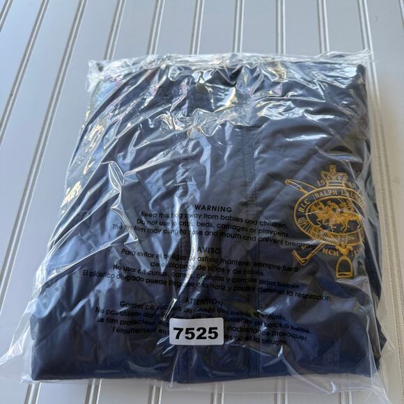 Ralph Lauren Sport Navy Blue Crested lite jacket size S Women’s - Picture 12 of 12